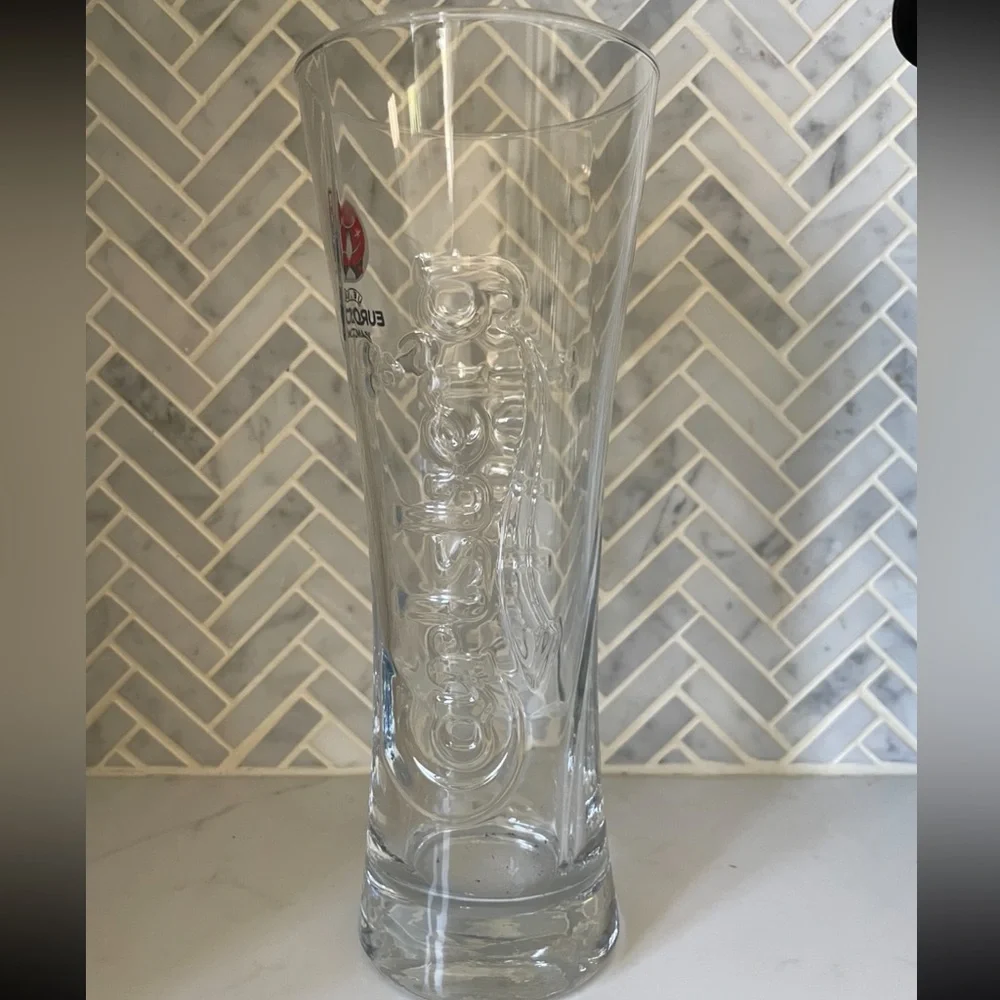 Carlsberg Euro 2016 UEFA France Beer Glass